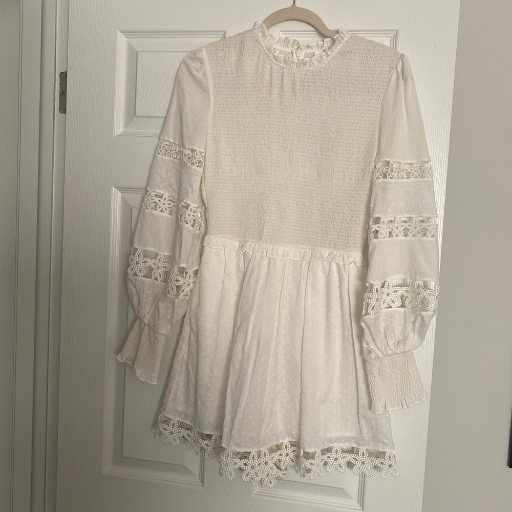 Zimmerman Primrose Daisy Romper Ivory - Picture 2 of 4